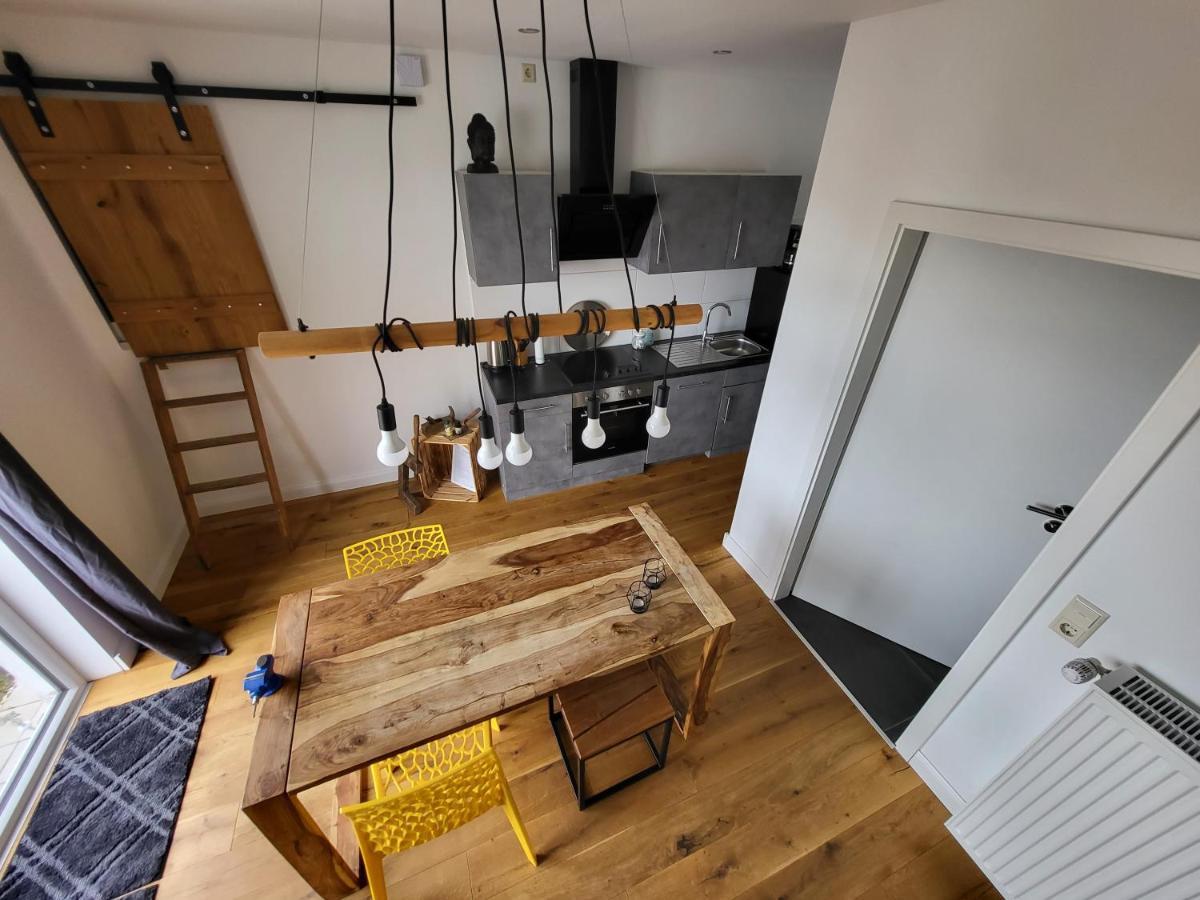 Ferienloft Ottos Werkstatt Mit Saunafass Dannenfels Luaran gambar